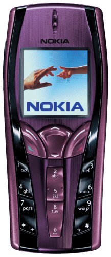 NoteBook: Nokia 7250 Mobiltelefon pflaume