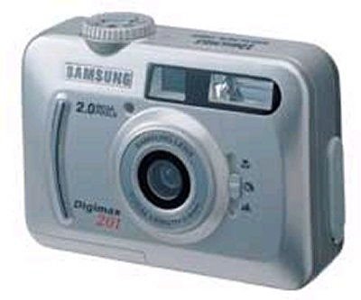 Festplatten: Samsung Digimax 201 2,0 Megapixel Digitalkamera