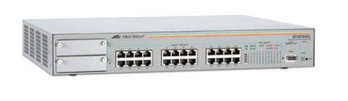 Elektronik Und Foto: Allied Telesyn AT-8724XL-80 (L2 bis L4) Switch Fast 24xRJ45 10/100 +2xSlots (DC) 19'