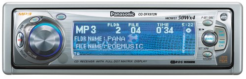 Projektoren: Panasonic CQ-DFX 972N, Autoradio mit CD