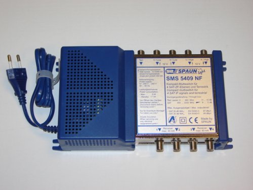 Festplatten: Spaun SMS 5409 NF Multischalter 5/4 (terr. passiv)