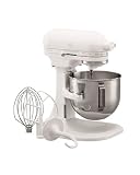 Factory-Reconditioned KitchenAid RRK5AWW 5-Quart Mixer, White on White