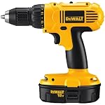 DeWalt DC759KA Heavy-Duty 18-Volt Ni-Cad 1/2-Inch Cordless Drill/Driver Kit