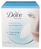 Dove Face Care Essential Nutrients, Cleansing Pillows, 84 Pillows, Case Sale (3 Vanities - 3 Refills)