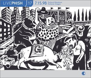 Live Phish Vol. 17: 7/15/98, Portland Meadows, Portland, Oregon by Phish album cover