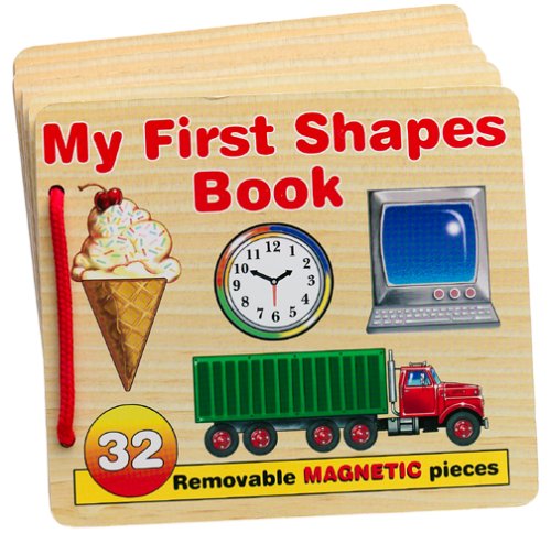 Wooden Magnetic My First Shapes Book 32-piece