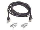 Belkin High Performance - Patch cable - RJ-45 (M) - RJ-45 (M) - 15.2 m - UTP ( CAT 6 ) - black