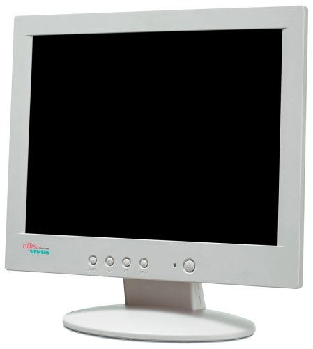 Festnetztelefone: Fujitsu Siemens 38B2 15-Zoll LCD-Monitor weiss/beige mit integrierten Lautsprechern