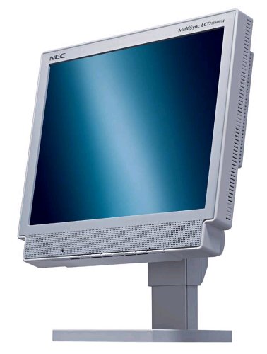 Notebooks: NEC LCD1560VM 15-Zoll TFT-Monitor silber/weiss (integr. Lautsprecher, DVI)