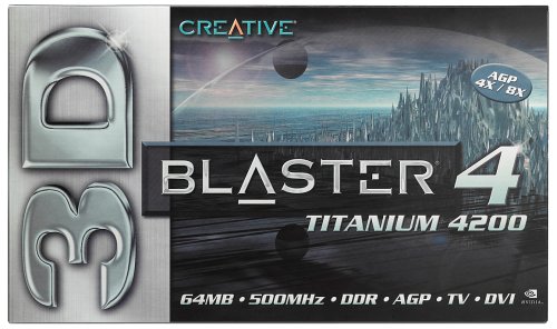Camcorder: Creative 3D Blaster GeForce4 TI4200 Grafikkarte 64MB DDR (Retail)