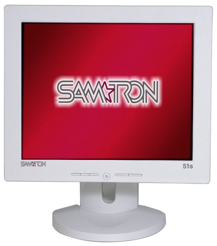 Festplatten: Samsung Samtron 51S 15-Zoll LCD-Monitor silber