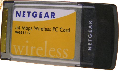 Notebooks: Netgear WG511GR Wireless-PC-Card mit 54 Mbit/s, Netzwerkkarte