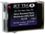 Telekommunikation: JetTec Tintenpatronen f�r Xerox Docuprint C6 / C8 / XJ4C / XJ6C / DWC 450C magenta; F�llmenge 11 ml