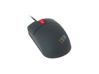 Navigationssysteme: IBM Maus Optical Travel Wheel, schwarz, PS/ 2 und USB
