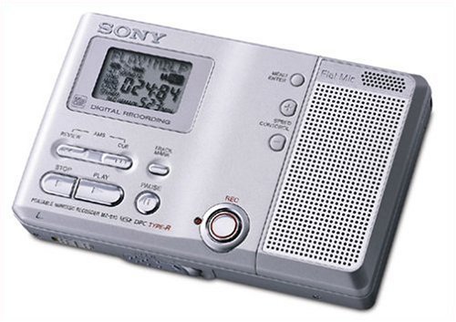 Festplatten: Sony MZ-B10 Mini Disc Diktierger�t