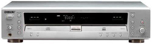 Festplatten: Sony RCD-W 100 CD-Rekorder silber