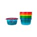 Sava Semi Disposbale Bowls With Lids ( 8oz ) - Set of 6
