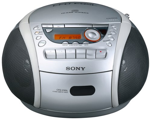 Festplatten: Sony CFD-E95/S CD-Radiorekorder silber