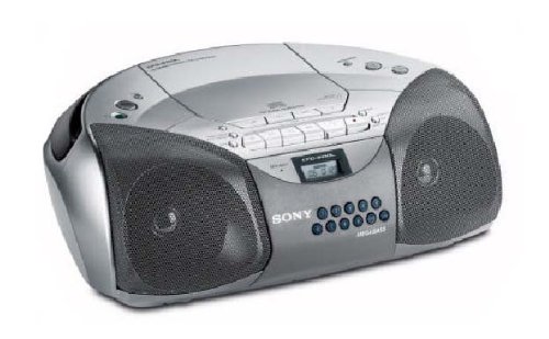 Festplatten: Sony CFD-S100L CD-Radiorekorder silber