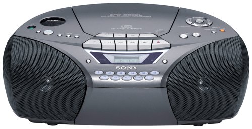 Festplatten: Sony CFD-S550L CD-Radiorekorder silber