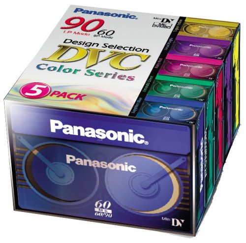 Projektoren: Panasonic AY-DVM60DB5E MiniDV Videokassette (60min) 5er Pack