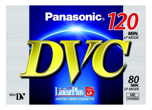 Projektoren: Panasonic AY-DVM80FE MiniDV Videokassette (80min)