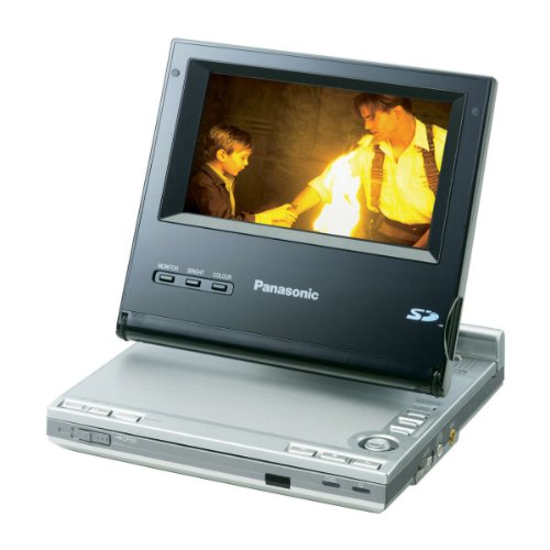 Projektoren: Panasonic DVD-LV65EG-S tragbarer DVD-Player silber