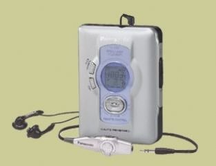 Projektoren: Panasonic RQ-SX78VEG-S tragbarer Kassettenspieler mit Radio silber