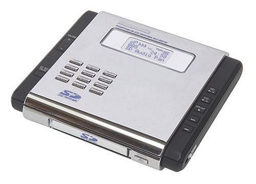 Projektoren: Panasonic SV-SR100EG-S tragbarer MP3-Player silber