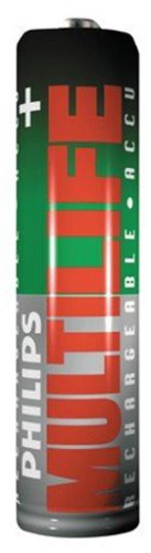 Projektoren: Philips R03NM/00b MULTILIFE - Nickel Metall Hydrid Akkus Micro 2er Pack