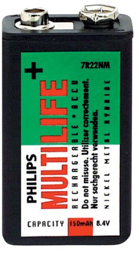 Projektoren: Philips 7R22NM/01b MULTILIFE - Nickel Metall Hydrid Akku E-Block 1er Pack