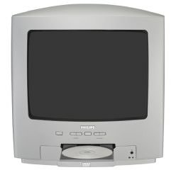 Projektoren: Philips 14PT6107/00 4:3 Fernseher mit DVD-/CD-Player und Radio