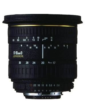 Festplatten: Sigma 17 - 35 / 2,8 - 4,0 EX/DG/ASP./HSM/IF Brennweite einschliesslich 75 mm - Vario Zoom Objektiv