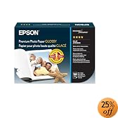 Epson 4 x 6 Inch Premium Gloss Photo Paper, 100 Sheets (S041727)