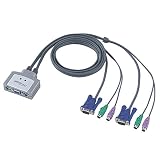 SANWA SUPPLY SW-KVM2CP CPU自動切替器(2:1)