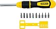 Stanley 68-010 10" Multi-bit Screwdriver