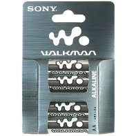 Festplatten: Sony AM-3 WME 1,5V Alkaline Mignon Batterie, AA/LR6, 4er Pack