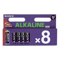 Festplatten: Sony AM-3M Alkaline-Batterie "Mignon AA" 8er Pack