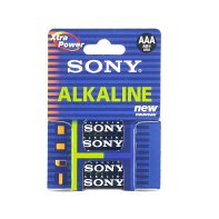 Festplatten: Sony AM-4E 1,5V AlkalineMicro Batterie, AAA/LR03, 4er Pack