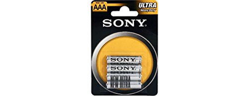 Festplatten: Sony R-03 SB 1,5V Zink-Chlorid Micro Batterie, AAA/R06, 4er Pack