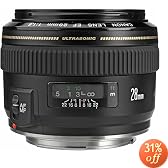 Canon EF 28mm f/1.8 USM Wide Angle Lens for Canon SLR Cameras