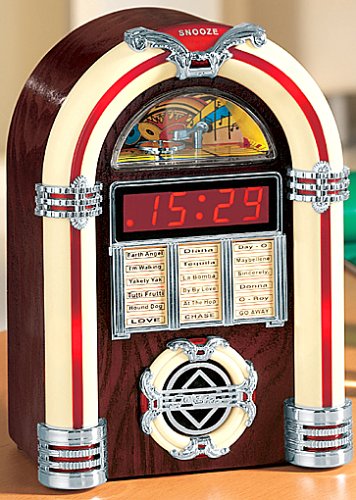 Elektronik und Foto: American Shop - Radiowecker Musikbox