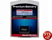 Delkin Devices DD/NB2LH Rechargeable Replacement Battery for Canon NB-2LH