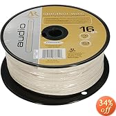 ACOUSTIC RESEARCH AP-16100W 100'  White 16 Gauge Oxygen-Free Speaker Wire