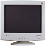 Lautsprecher: LG Studioworks E900B Monitor 19 Zoll 1600 x 1200 75Hz digt OSD TCO99 standard-grau