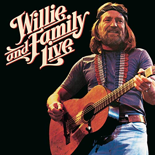 Willie and Family Live by Willie Nelson album cover