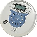 Citizen CD-230 Portable CD Player with AM/FM Tuner and 60-Second Anti-Shock Protection