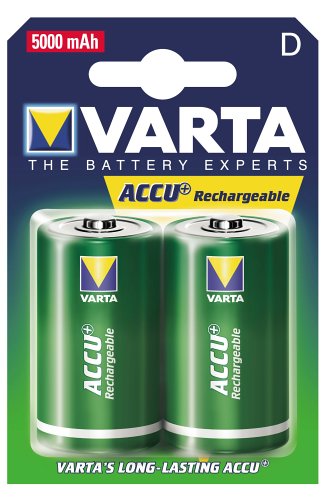Verstaerker Und Receiver: Varta NiCd-Akku "Mono D" (4500mAh) 2er Pack