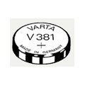 Verst&auml;rker und Receiver: Varta V381 Silber 1,55V 45mAh Uhrenzelle 10er Pack