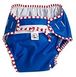 Boys Washable Swim Diaper in Blue: 6-9 Months